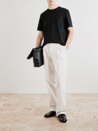 Zegna - Cotton-Jersey T-Shirt - Black