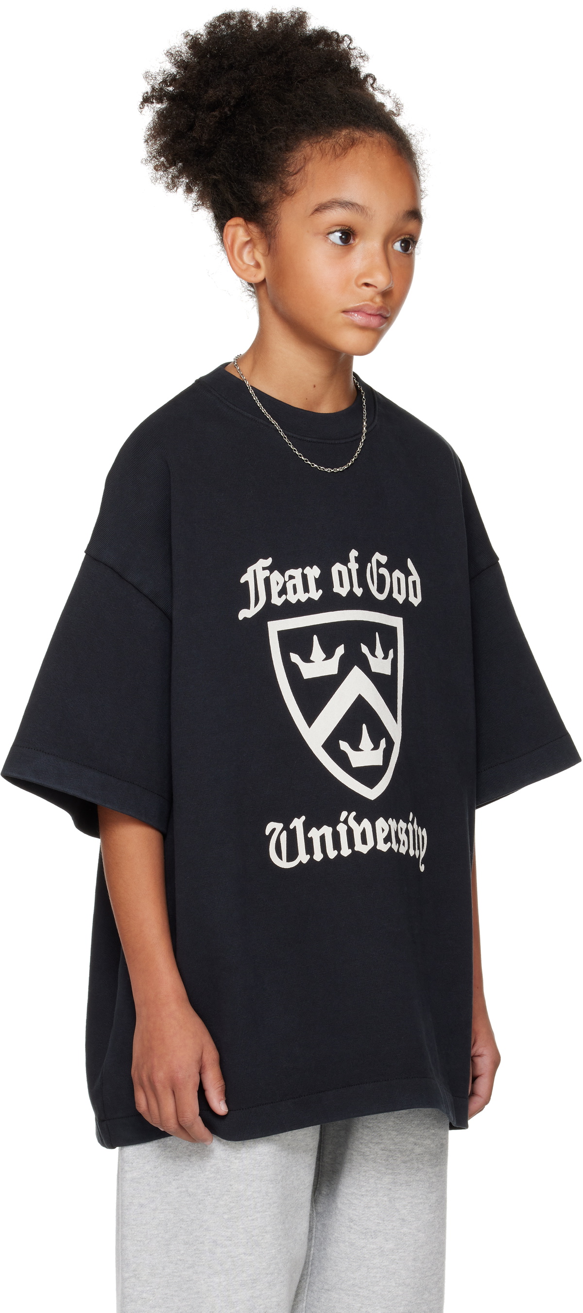 Fear of god essentials kids crew selling neck