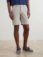 Peter Millar - Matlock Straight-Leg Stretch-Seercucker Shorts - Neutrals