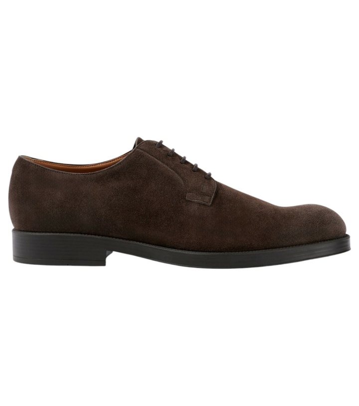 Photo: Tod's Suede Derby shoes