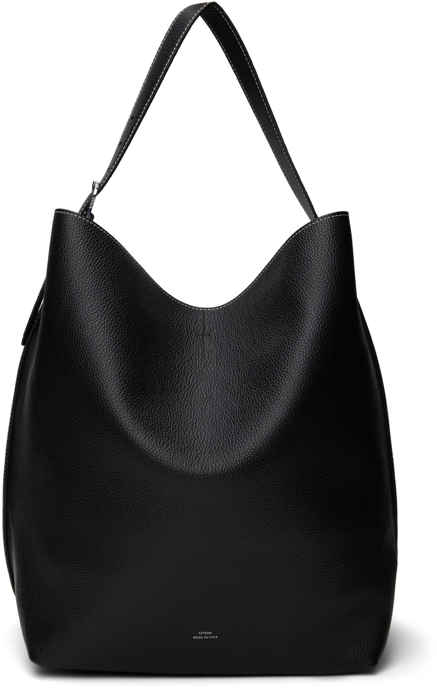 TOTEME Black Belted Tote Toteme