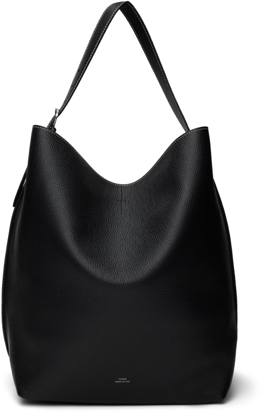 Photo: TOTEME Black Belted Tote