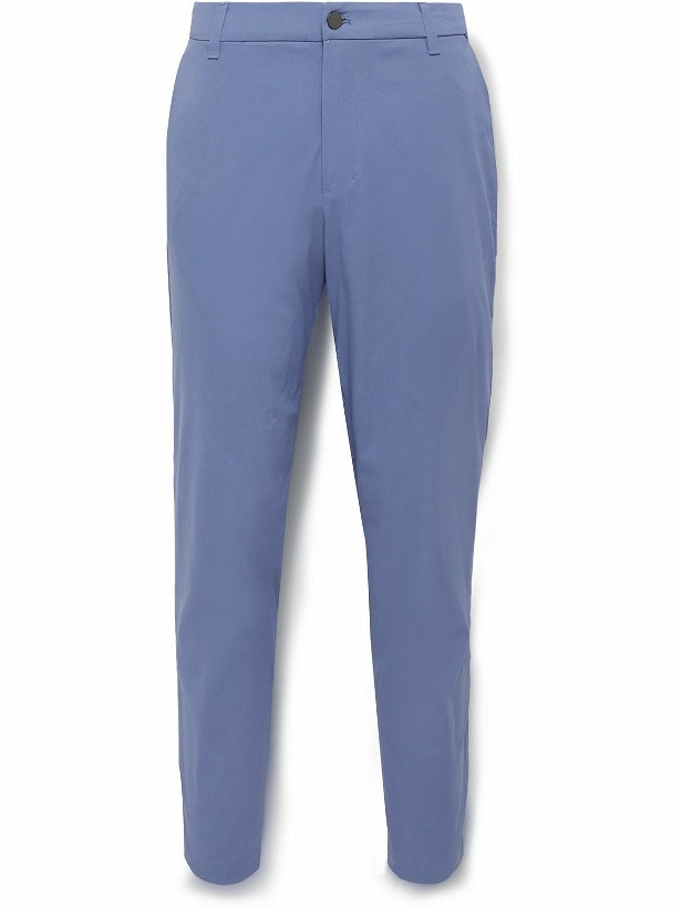 Photo: Lululemon - Commission Slim-Fit Warpstreme Golf Trousers - Blue