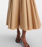 Tove Ceres gathered cotton midi dress
