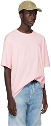 Acne Studios Pink Crew Neck T-Shirt