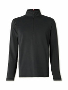 G/FORE - Brushed Tech-Jersey Half-Zip Golf Top - Black