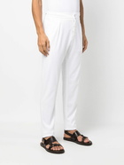 KITON - Linen Drawstring Trousers