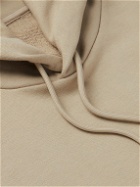 MCQ - Logo-Print Cotton-Jersey Hoodie - Neutrals