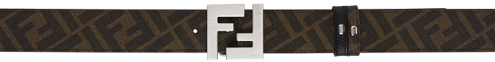 Photo: Fendi Reversible Brown & Black 'Forever Fendi' Belt
