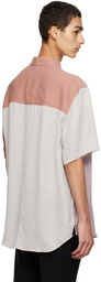 Song for the Mute Pink Oversized Shirt