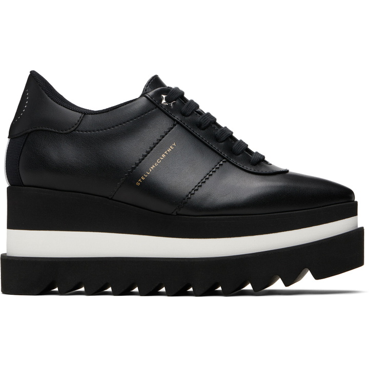 Photo: Stella McCartney Black Sneak-Elyse Platform Sneakers