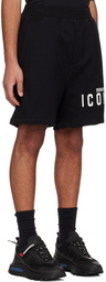 Dsquared2 Black 'Icon' Shorts