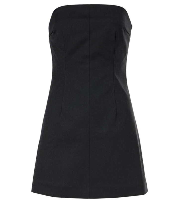 Photo: Entire Studios Chute strapless satin minidress