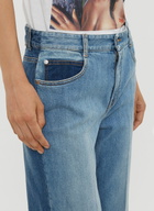 Stella McCartney Cropped Panel Jeans