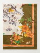Hartford - Bandana-Print Cotton-Voile Scarf