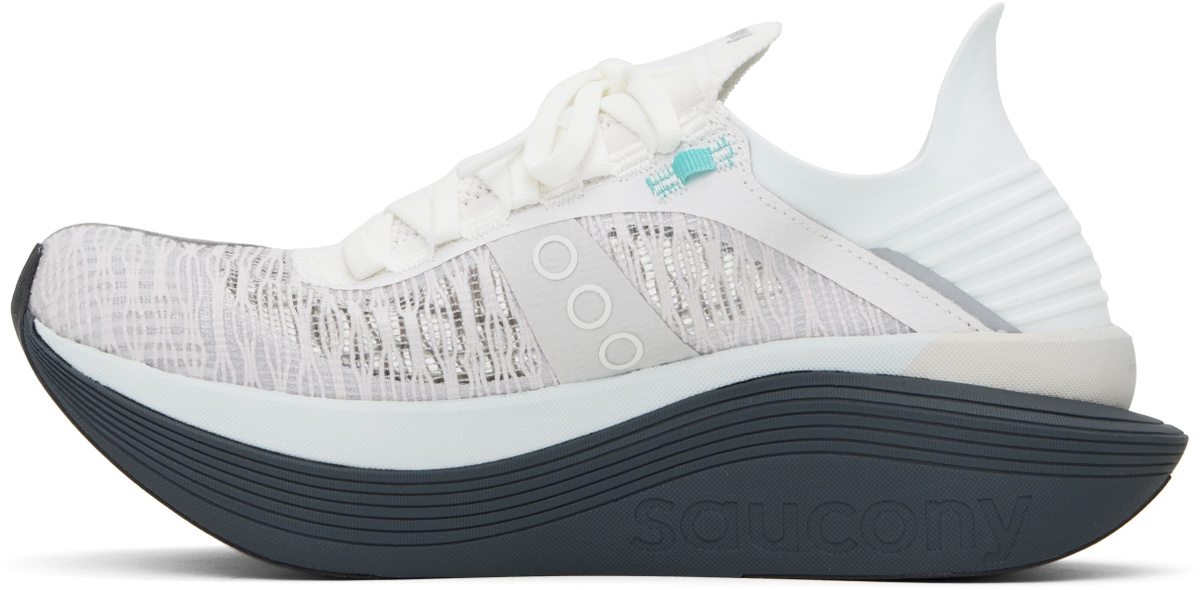 Saucony Gray & Blue Endorphin Elite 2 Sneakers Saucony display picture 3