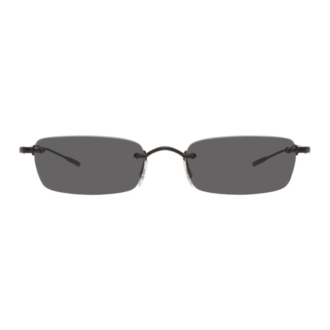 Photo: Oliver Peoples Black Daveigh Sunglasses