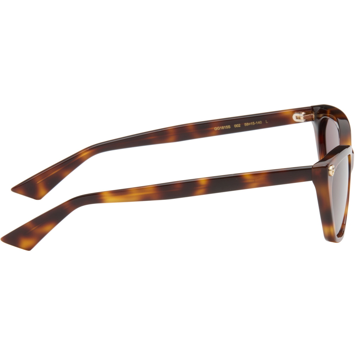 Gucci Brown Cat Eye Sunglasses