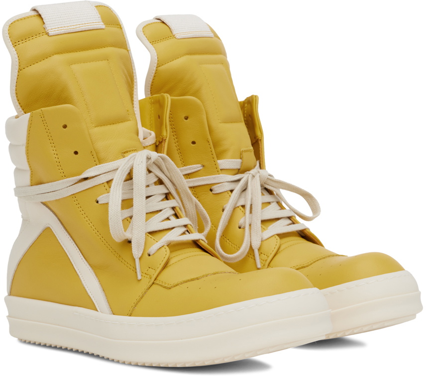 スニーカー Jumbolaced Geobasket Sneakers Green & Off-White Porterville Jumbolaced Geobasket Sneakers