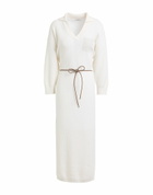 Peserico Womens Midi dress in Cream