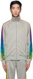 Needles Grey AWGE Edition Rainbow Track Jacket