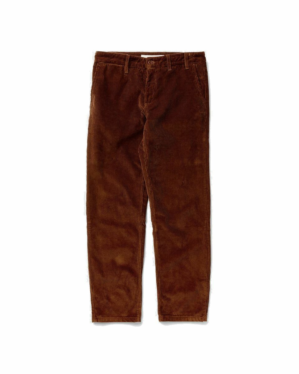 Photo: Norse Projects Aros Corduroy Orange - Mens - Casual Pants