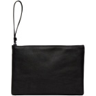 Common Projects Black Medium Flat Pouch