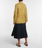 Plan C - Houndstooth wool blazer