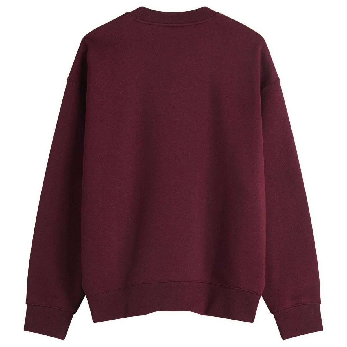 Adidas Women's X Sporty & Rich Sweatshirt in Maroon