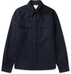 BOTTEGA VENETA - Wool-Felt Overshirt - Blue