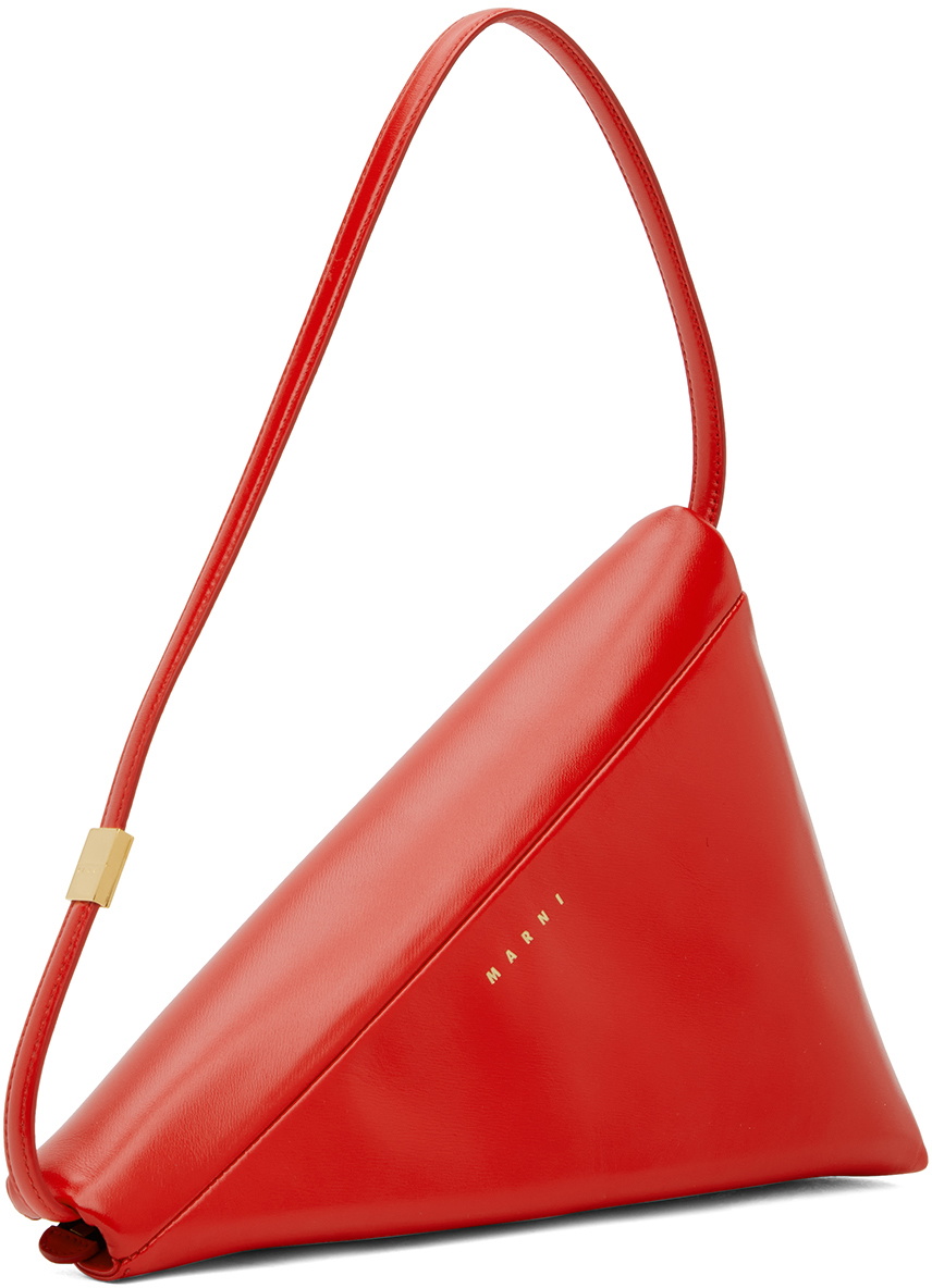 【MARNI】PRISMA トライアングルバッグ Prisma Triangle Bag - Marni - Leather - Black