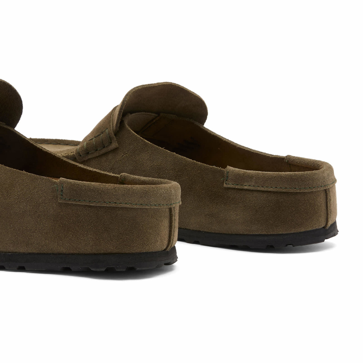 Birkenstock Women's Naples Wrapped Suede in Thyme Birkenstock