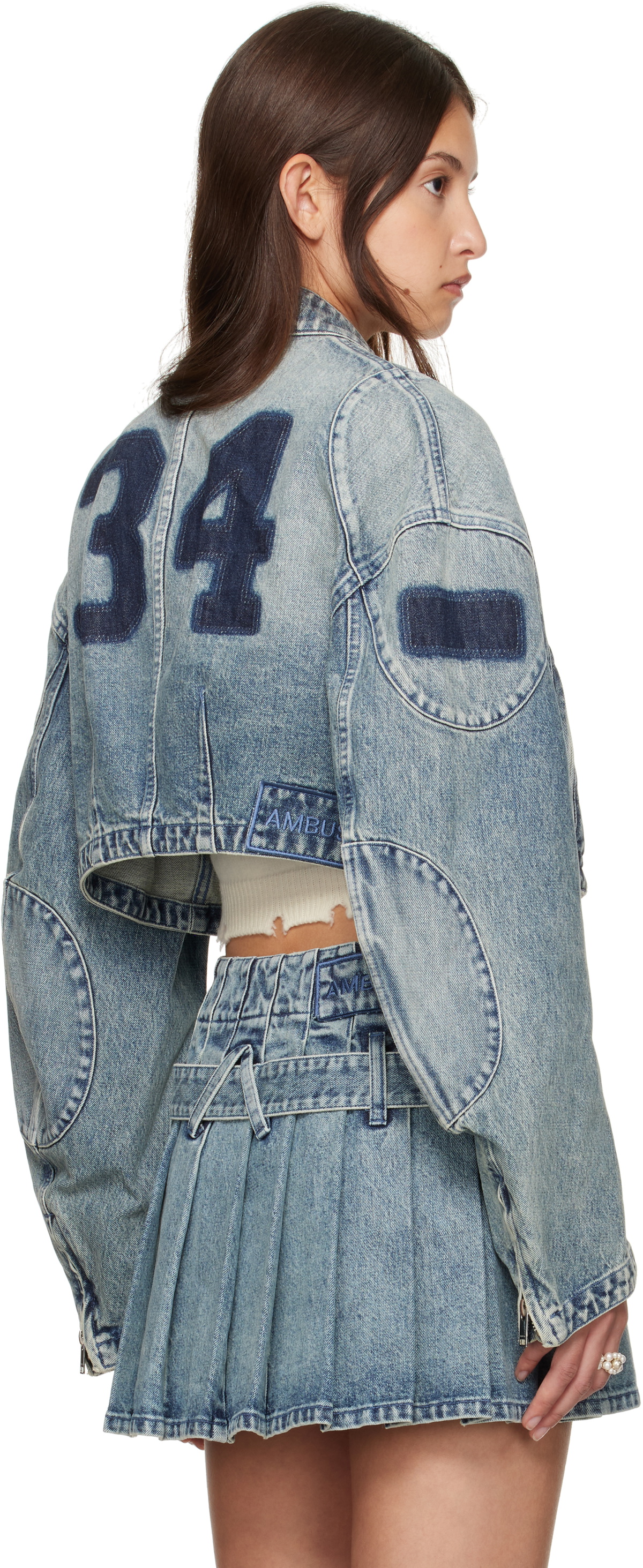 AMBUSH Blue Rider Denim Jacket