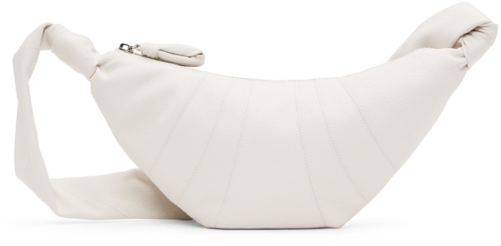 Photo: LEMAIRE White Small Croissant Bag