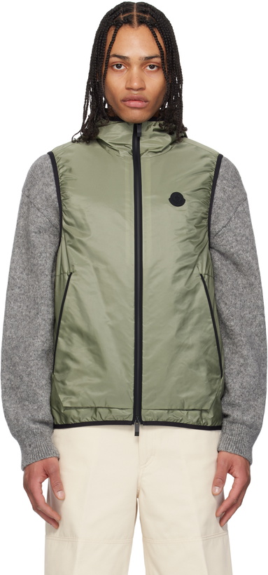 Photo: Moncler Khaki Moretan Vest