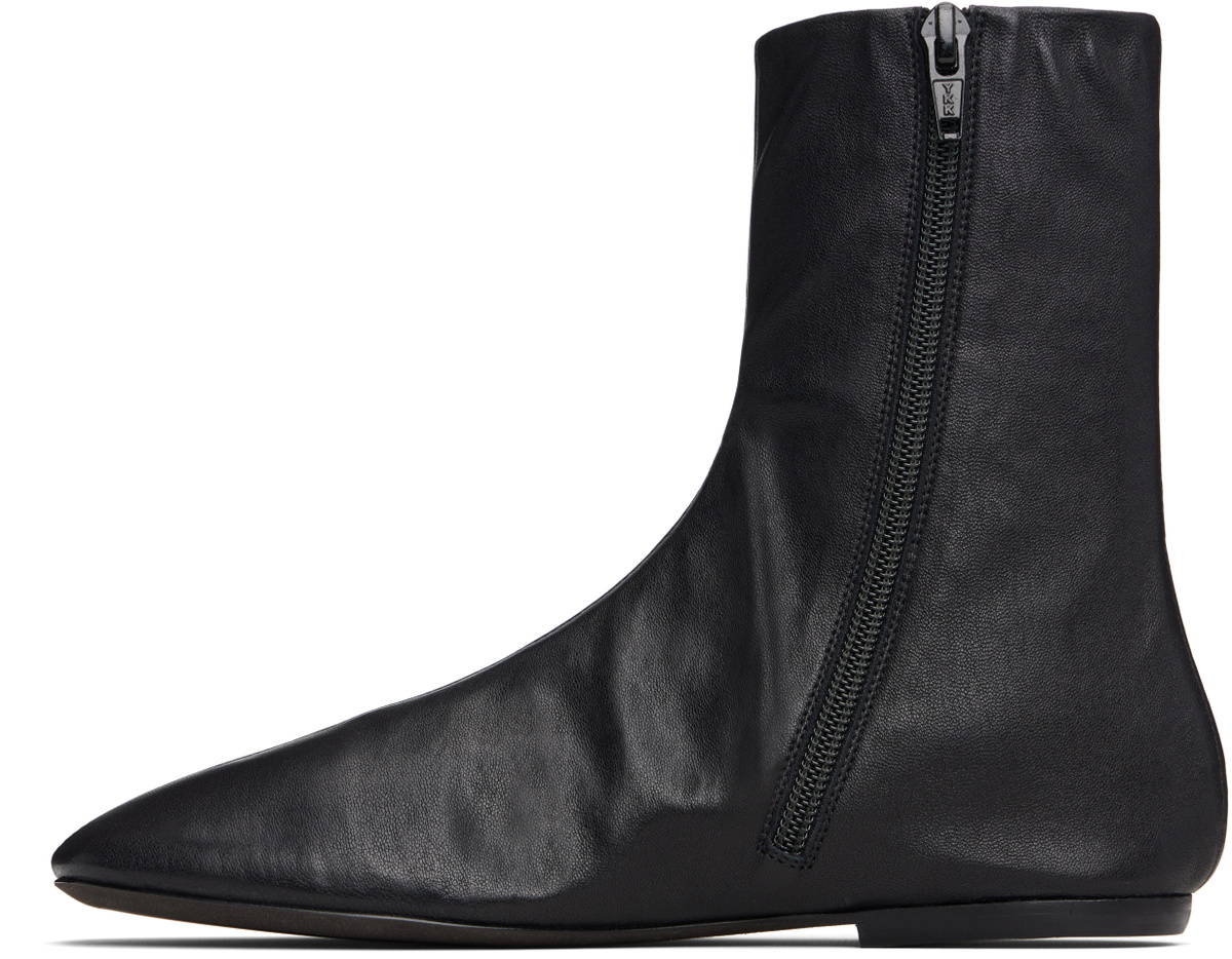 Dries Van Noten Black Ankle Boots