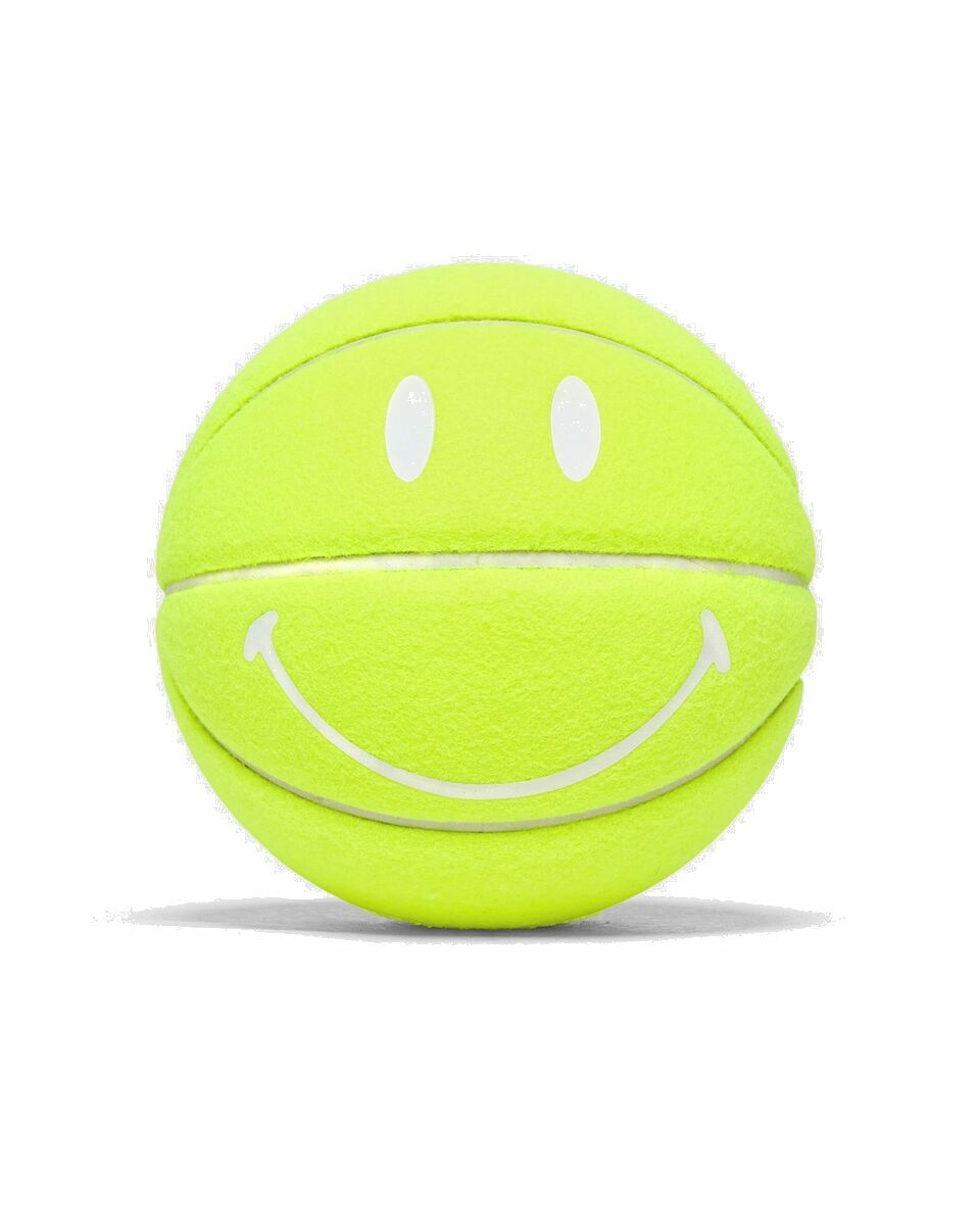 Photo: Market Smiley Tennis Basketball Size 7 Yellow - Mens - Cool Stuff