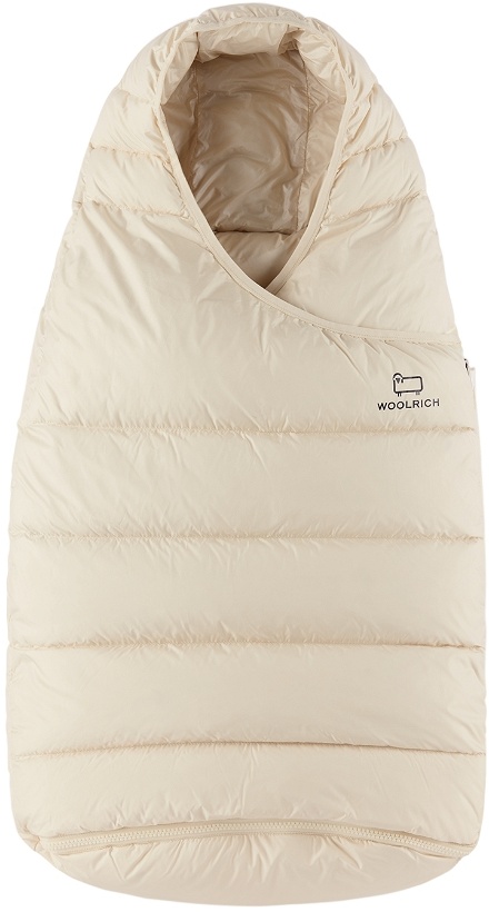 Photo: Woolrich Baby Off-White Quilted Down Nest
