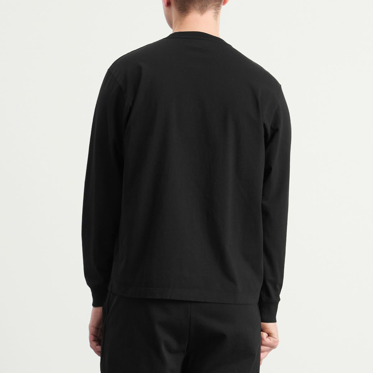 Lady White Co. Men's Municipal Long Sleeve T-Shirt in Black