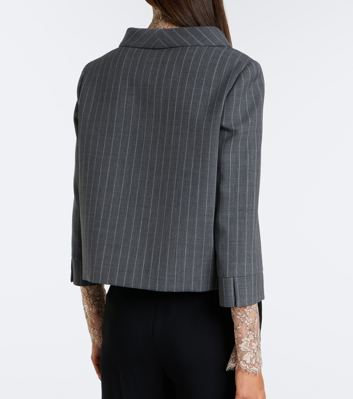 Valentino Pinstripe virgin wool jacket