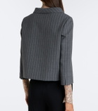 Valentino Pinstripe virgin wool jacket