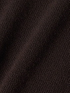 Incotex - Zanone Virgin Wool and Cashmere-Blend Sweater - Brown
