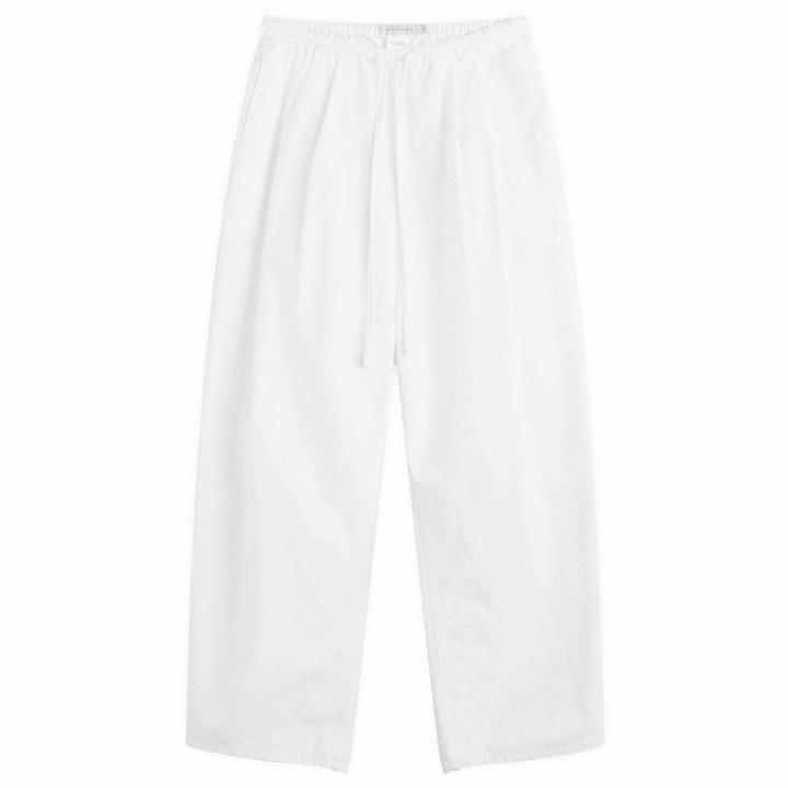 Photo: Nothing Written Women's Lazy Cotton Drawstring Pants in White