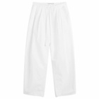 Nothing Written Women's Lazy Cotton Drawstring Pants in White