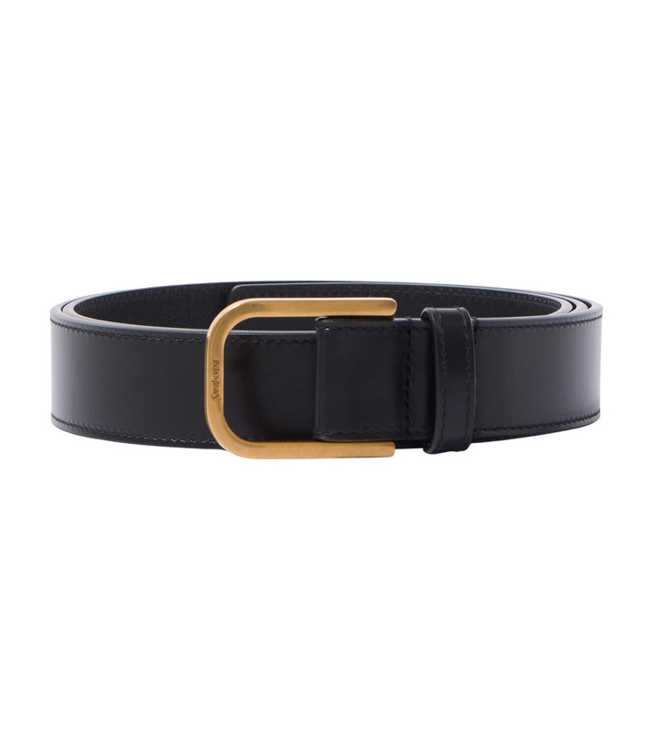 Photo: Saint Laurent Leather belt