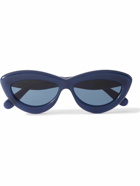 Loewe - Curvy Cat-Eye Acetate Sunglasses