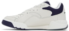 Lacoste Off-White & Navy Aceline 96 Sneakers