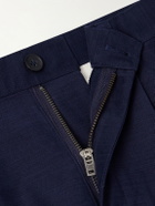 Aimé Leon Dore - Straight-Leg Pleated Cotton Trousers - Blue