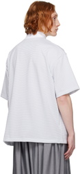 Fumito Ganryu White Mock Neck T-Shirt