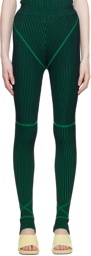 Miista Green Bernice Leggings